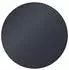 WOMO-DESIGN Beistelltisch Glasplatte Schwarz Ø43cm, Metall (390002514)