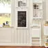 SoBuy Wandklapptisch mit Memo-Board MDF, weiß, 50x75x76cm (FWT20-W)