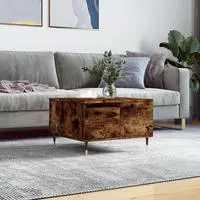 vidaXL Couchtisch R&auml;uchereiche 55x55x36,5 cm Holzwerkstoff