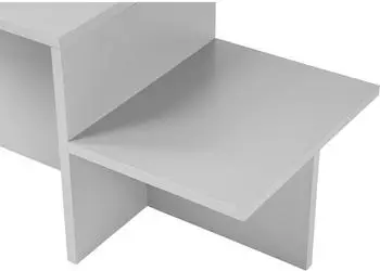 Hanah Home Harmony Couchtisch, Grau, 80x40x40cm (241NRD1228)