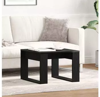 vidaXL Beistelltisch Schwarze Eiche-Optik 50x50x35cm Holzwerkstoff (862679)