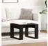 vidaXL Beistelltisch Schwarze Eiche-Optik 50x50x35cm Holzwerkstoff (862679)