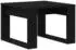 vidaXL Beistelltisch Schwarze Eiche-Optik 50x50x35cm Holzwerkstoff (862679)
