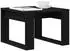 vidaXL Beistelltisch Schwarze Eiche-Optik 50x50x35cm Holzwerkstoff (862679)