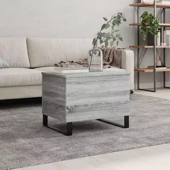 vidaXL Couchtisch Sonoma Grau Holzwerkstoff 60x44,5x45cm (830962)