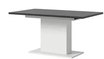 xonox.home Motion Esstisch ausziehbar, wei&szlig;/grau, 150-190x76x90cm (X4AH6T68)