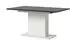 xonox.home Motion Esstisch ausziehbar, weiß/grau, 150-190x76x90cm (X4AH6T68)
