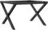 vidaXL Couchtisch-Gestell X-Form 50x40x38cm Stahl (357894)