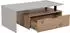Hela Dennis Couchtisch mit Schublade, Hellgrau/Viking Oak, 110x55x40cm (79344211-0)