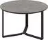 Hela MASSA CT Couchtisch 2er-Set, Melamin Betonoptik dunkel/Schwarz