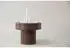 ebuy24 Malung Runder Beistelltisch, Braun, 50cm (60-41000-113)
