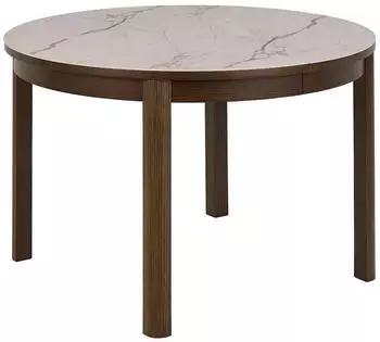 Mid.you Southampton Esstisch rund Keramik Marmoroptik 120cm (Southampton)