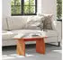 vidaXL Couchtisch Massivkiefer Wachsbraun 80x40x35cm (873534)