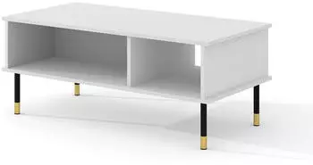Bim Furniture Rani Couchtisch Holzwerkstoff Wei&szlig; 110x45x55cm