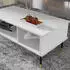 Bim Furniture Rani Couchtisch Holzwerkstoff Weiß 110x45x55cm
