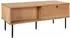 House Nordic Kyoto Couchtisch Eichenfurnier 2 Schubladen, 100x50x45cm