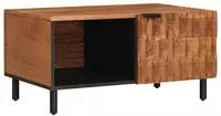 vidaXL Couchtisch Braun 80 x 50 x 40 cm Massivholz Mango