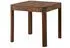Massivmoebel24 Toronto Esstisch Sheesham 80x80x76cm smoked cherry gebeizt (09-100-665-0058)