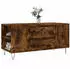 vidaXL Couchtisch Räuchereiche 102x44,5x50cm Holzwerkstoff (831001)