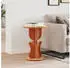 vidaXL Couchtisch Massivkiefer Wachsbraun 39,5x39,5x53,5cm (873558)