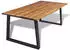 vidaXL Esstisch Massivholz Akazie 200x90cm