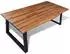 vidaXL Esstisch Massivholz Akazie 200x90cm