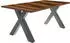 Mäusbacher Mister Esstisch Plankeneiche ausziehbar 160-210cm X-Gestell (43997236-0)