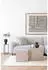 House Nordic Prague Couchtisch 2er-Set, quadratisch, Marmor-Dekor Beige MDF (Prague)