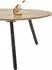 Stolkom Gloria Couchtisch rund, Mangoholz, Metallgestell schwarz, 80cm (53042639-0)
