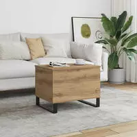 vidaXL Couchtisch Artisan-Eiche 60x44,5x45 cm Holzwerkstoff