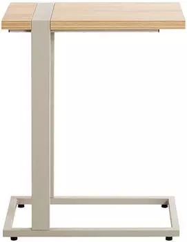 HAKU Beistelltisch Eiche/Kaschmirgrau Metall 24x64x49cm (37700)