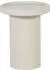 Woood Veluna Beistelltisch MDF & Holzfurnier Sand, Ø40cm, H51cm