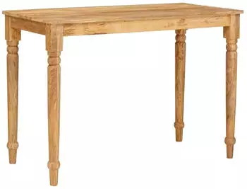 vidaXL Couchtisch Massives Mangoholz Braun 100x55x77cm (4104586)