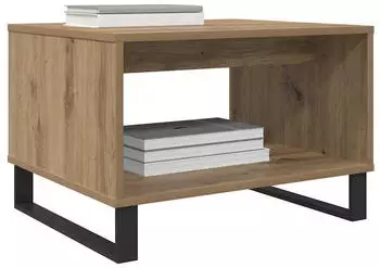 vidaXL Couchtisch Artisan-Eiche 60x50x40cm Holzwerkstoff (879613)