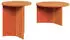 vidaXL Couchtisch 2-tlg. Massivholz Kiefer Wachsbraun (873552)