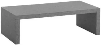 Wohnling Couchtisch Beton-Optik Grau 110x55x35cm (WL6.938)