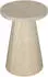 byLIVING Cone Beistelltisch Massivholz Akazie white wash, 50x40cm (73360822-0)