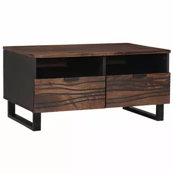vidaXL Couchtisch Mangoholz 80x54x40cm (4018021)