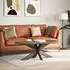 vidaXL Couchtischbein Spinnenform Anthrazit 98x58x(42-43)cm Stahl (4013110)