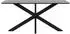 Mirjan24 Wero Esstisch Rechteckig Beton Optik Metall 160x74x90cm