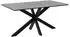 Mirjan24 Wero Esstisch Rechteckig Beton Optik Metall 160x74x90cm