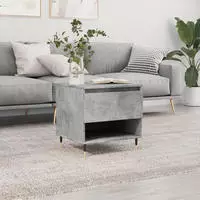 vidaXL Couchtische 2 Stk. Wei&szlig; 50x46x50 cm Holzwerkstoff