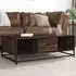 vidaXL Couchtisch Sonoma-Eiche 100x57x35cm Holzwerkstoff & Metall (848760)