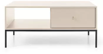 Selsey Monne Couchtisch rechteckig mit Stauraum, Beige, Vintage (Monne)