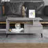vidaXL Couchtisch Grau Sonoma 90x49x45cm Holzwerkstoff (819626)