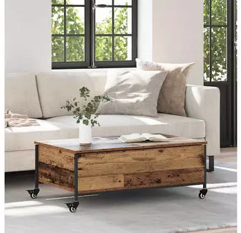 vidaXL Couchtisch Altholz 91x55x32cm (883001)