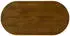Massivmoebel24 Barcelona Esstisch oval Mango 200x100x76cm braun lackiert (09-110-344-2026)