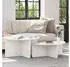 vidaXL Couchtisch 2-tlg. Weiß Massivholz Kiefer (873536)