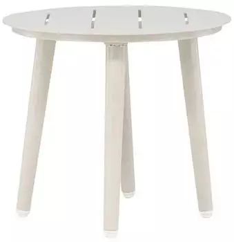 ebuy24 Lina Couchtisch/Beistelltisch &Oslash;40cm, Beige (60-6980-100)