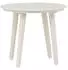 ebuy24 Lina Couchtisch/Beistelltisch Ø40cm, Beige (60-6980-100)